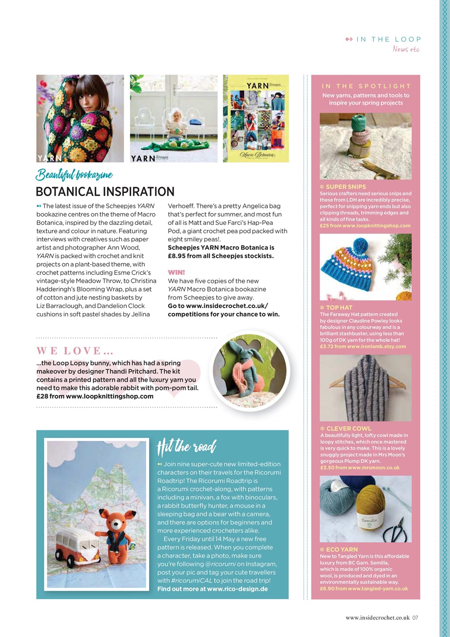 Inside Crochet Preview Pages