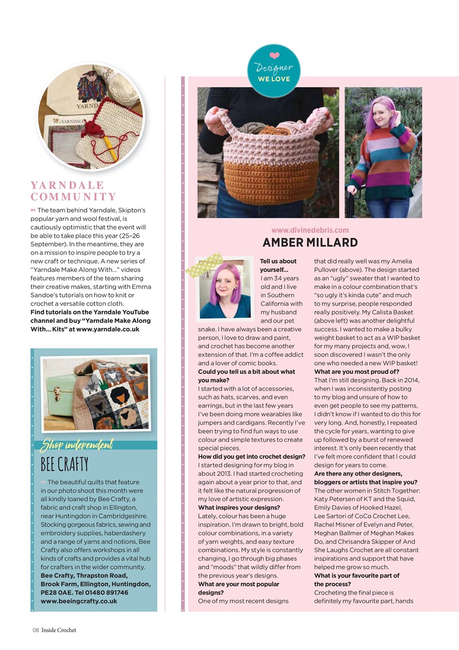 Inside Crochet Preview Pages