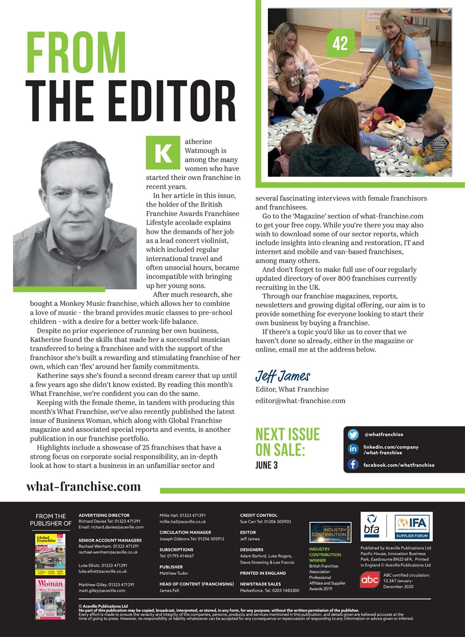 What Franchise Preview Pages