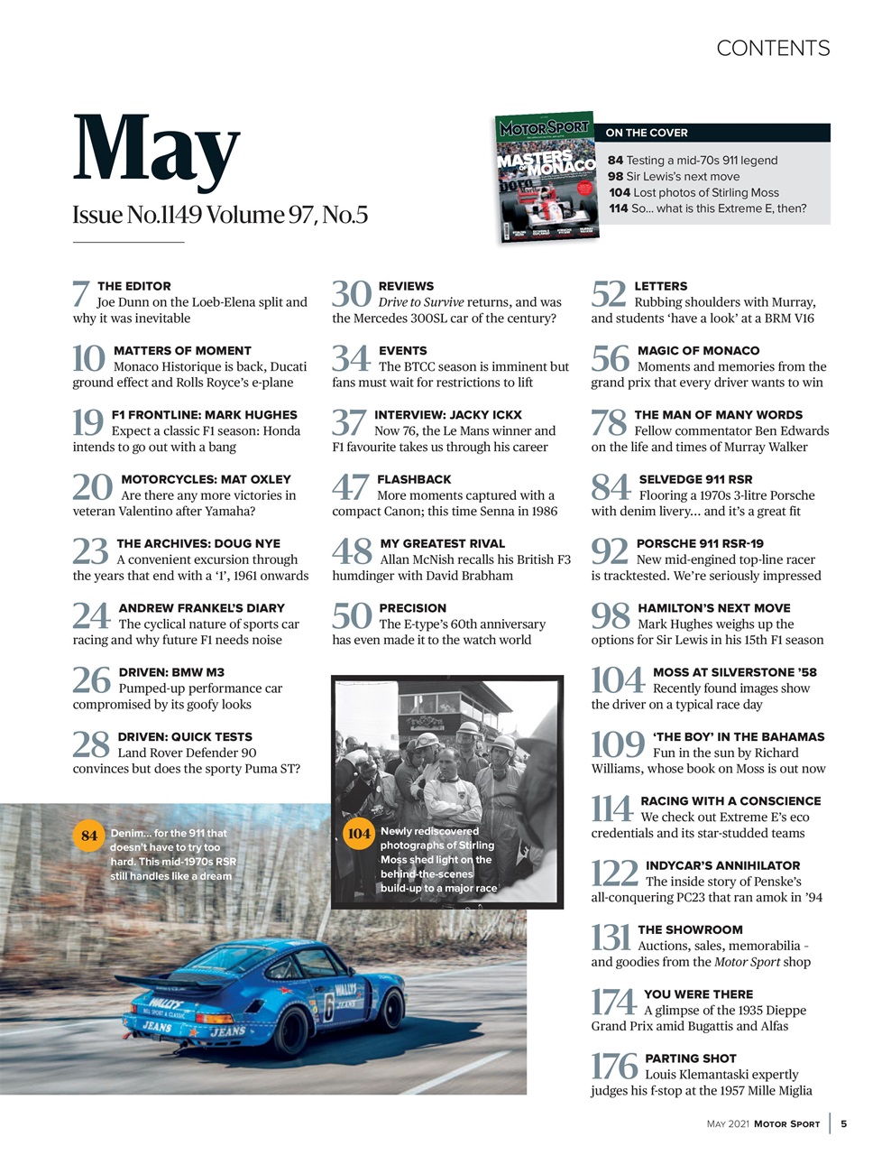 Motor Sport Magazine Preview Pages