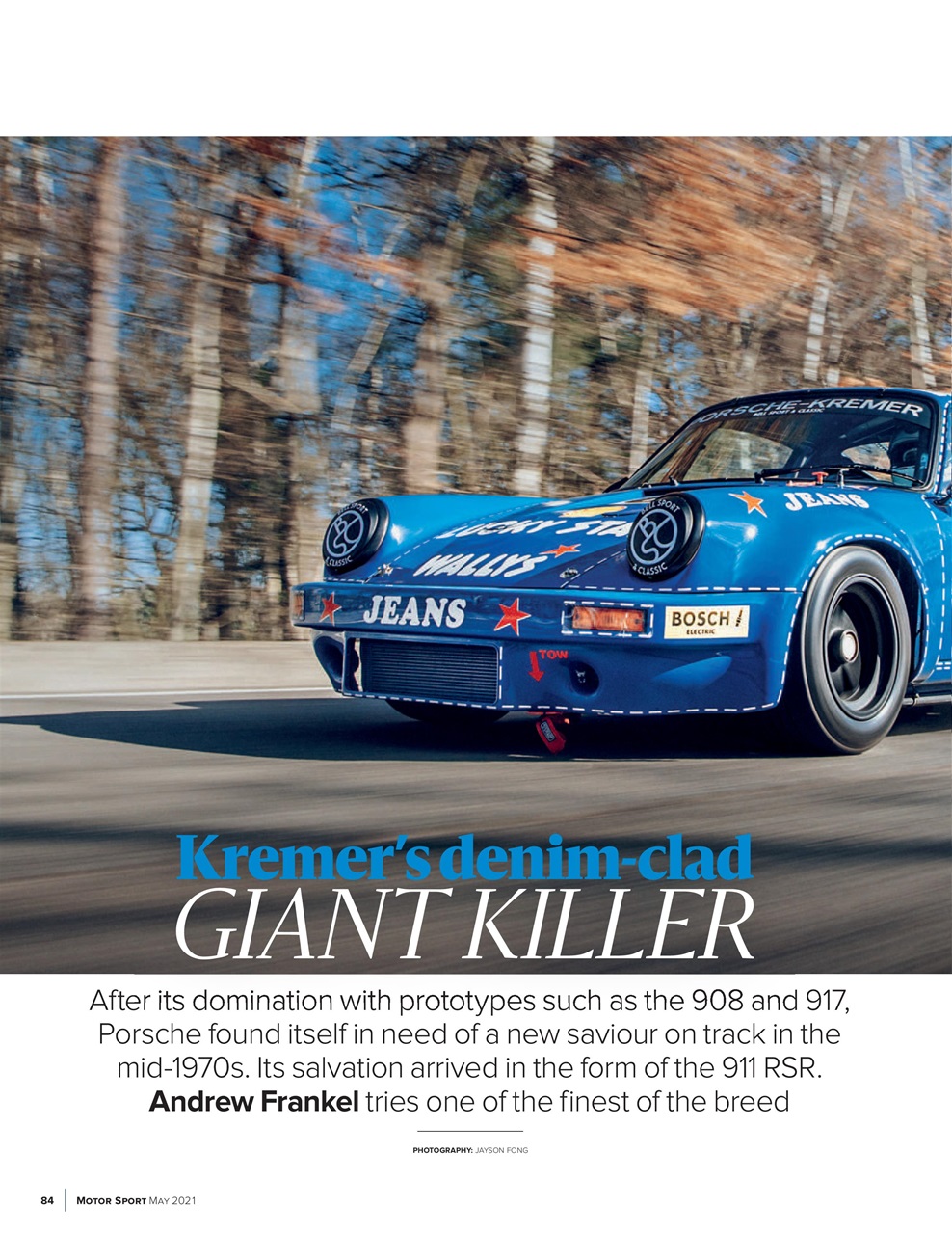 Motor Sport Magazine Preview Pages