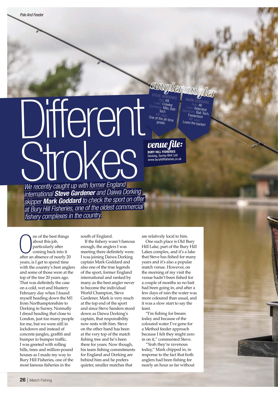 Match Fishing Preview Pages
