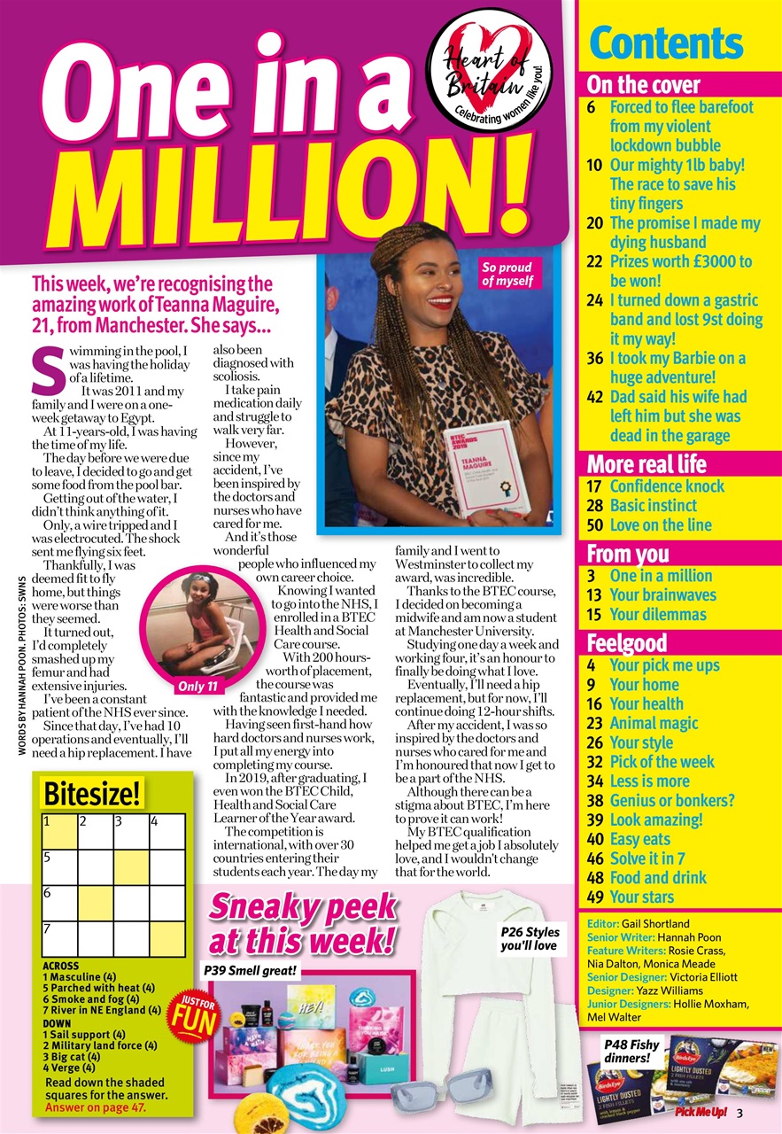 Pick Me Up Preview Pages