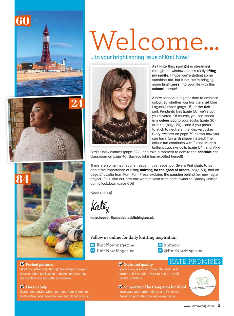 Knit Now Preview Pages