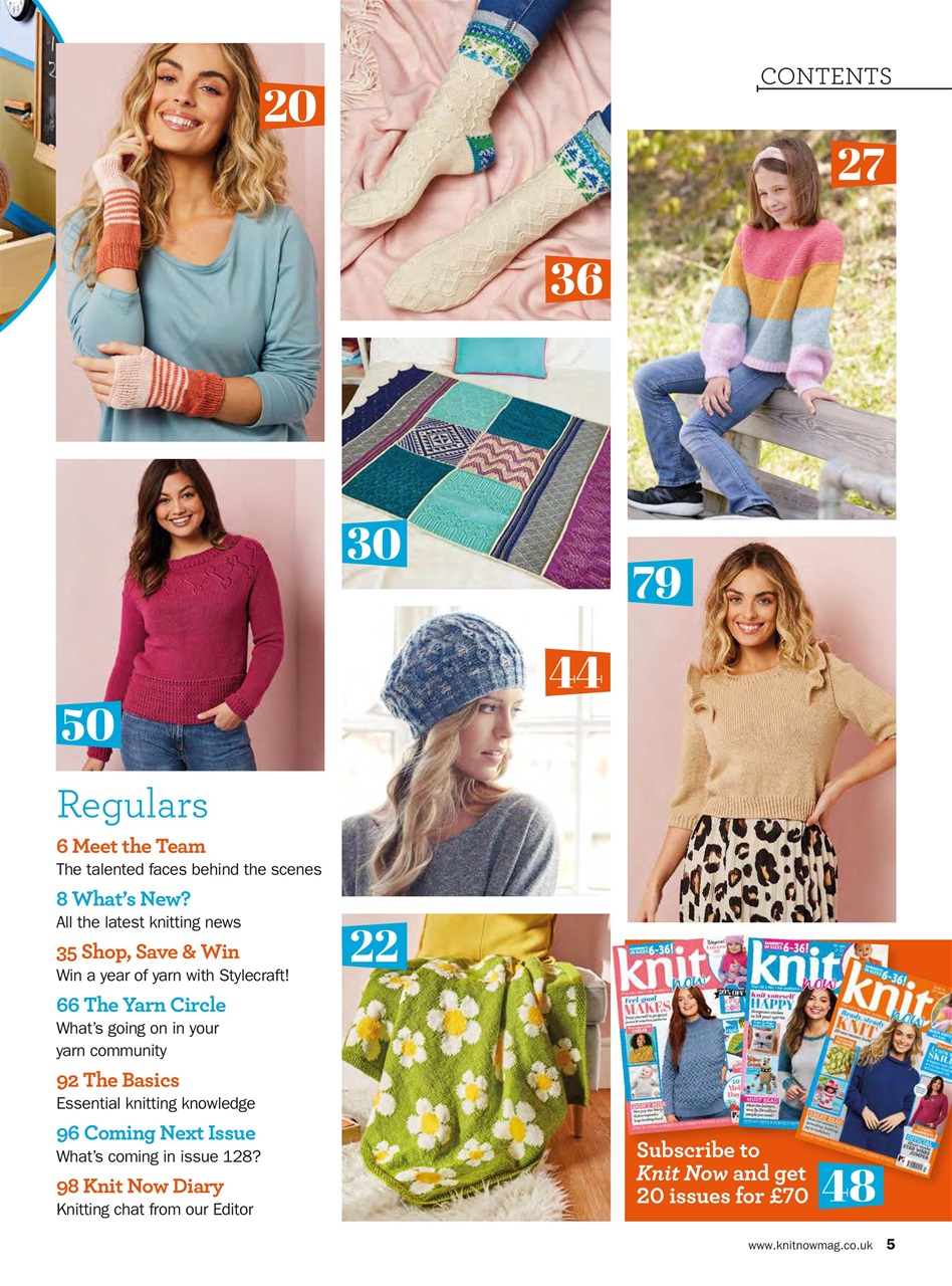 Knit Now Preview Pages