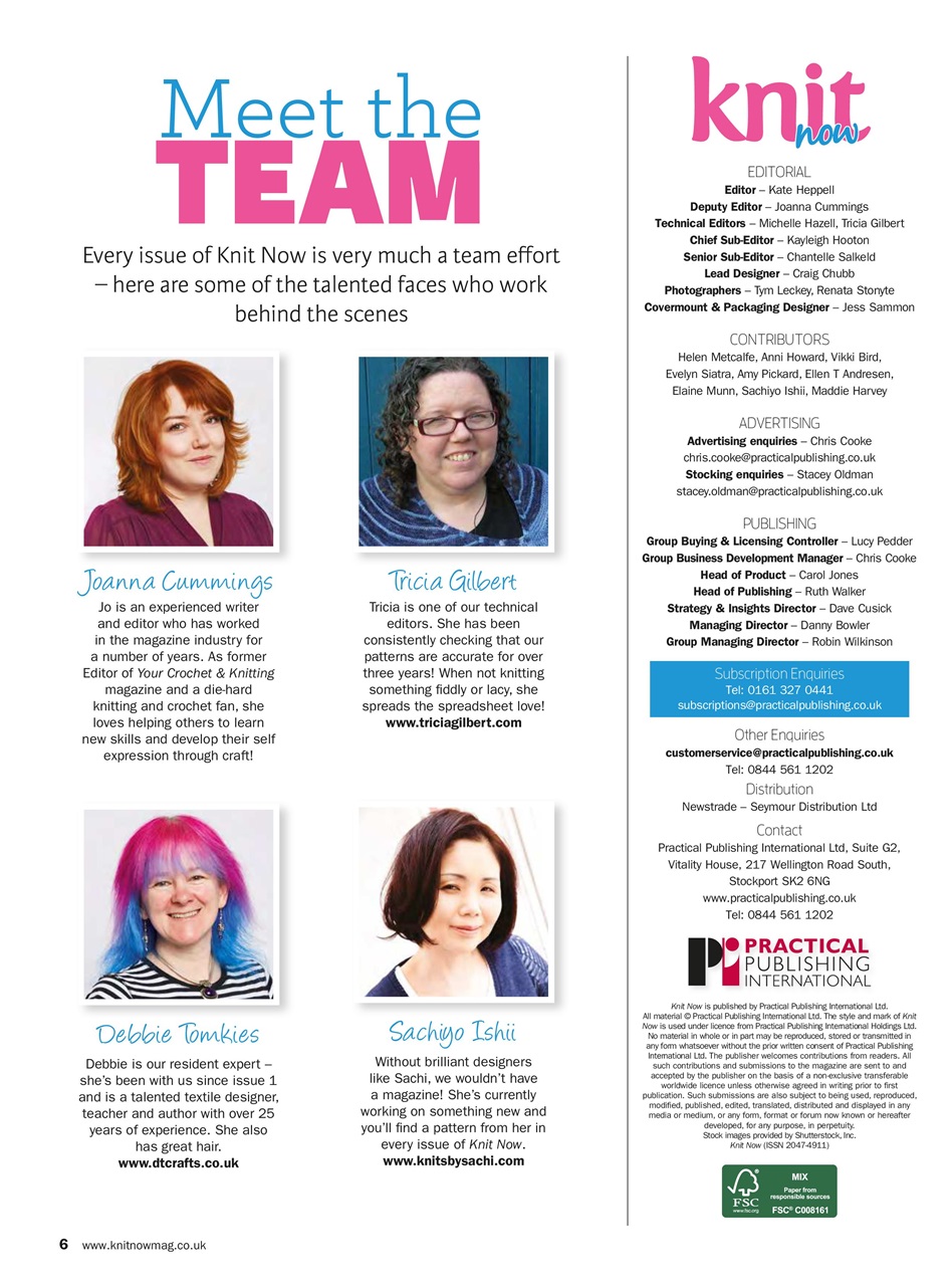 Knit Now Preview Pages