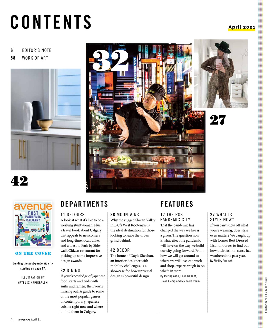 Avenue Calgary Preview Pages