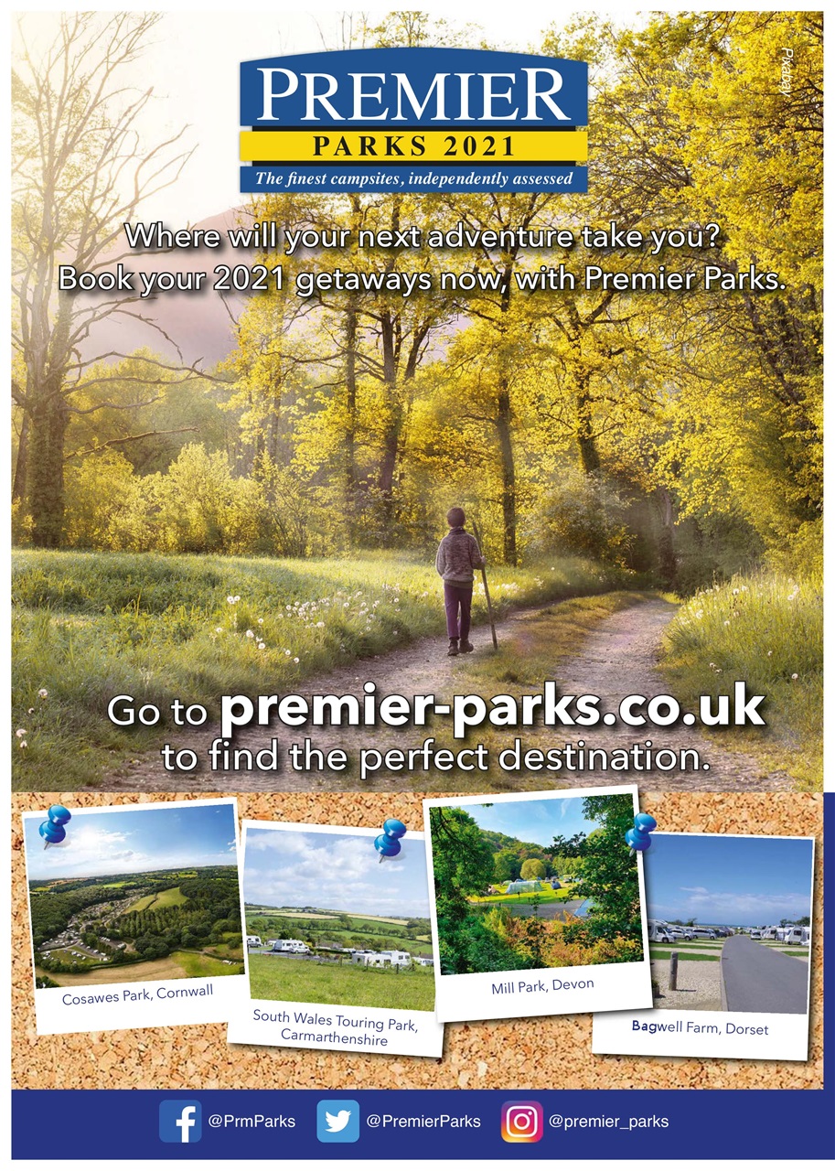 Campsite Finder Preview Pages