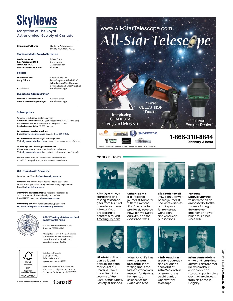 SkyNews Preview Pages