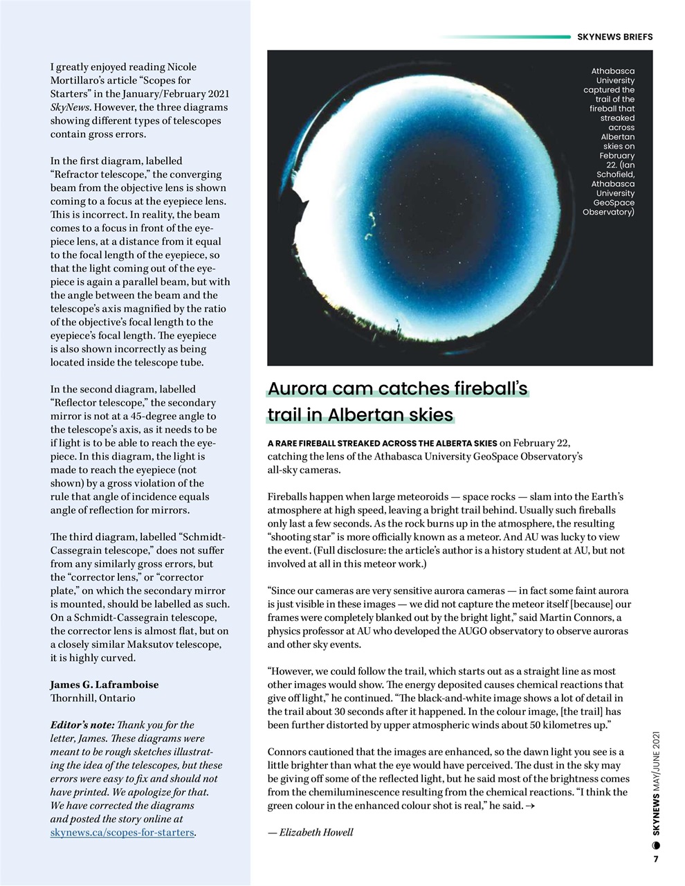 SkyNews Preview Pages