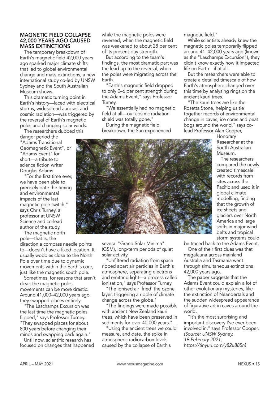 Nexus Magazine Preview Pages