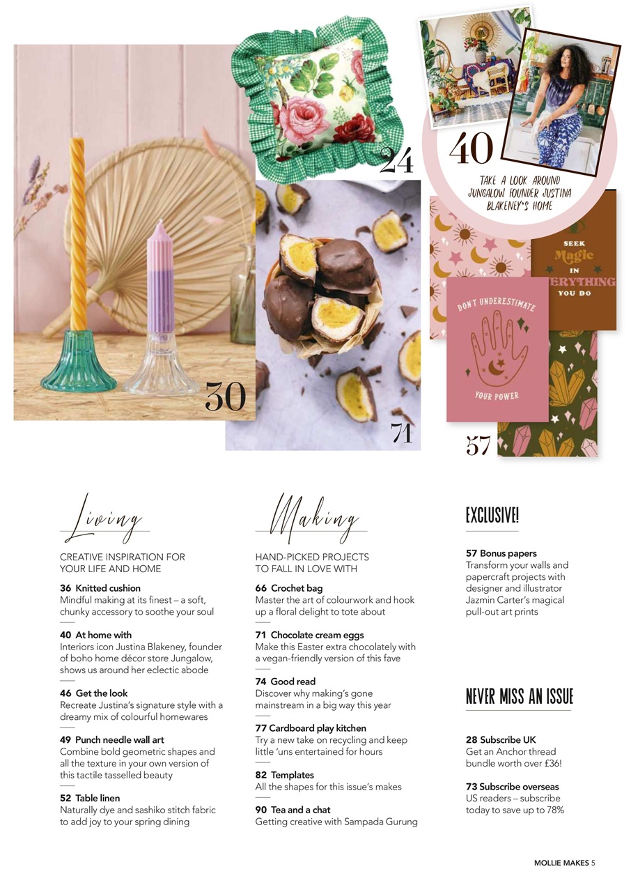 Mollie magazine Preview Pages