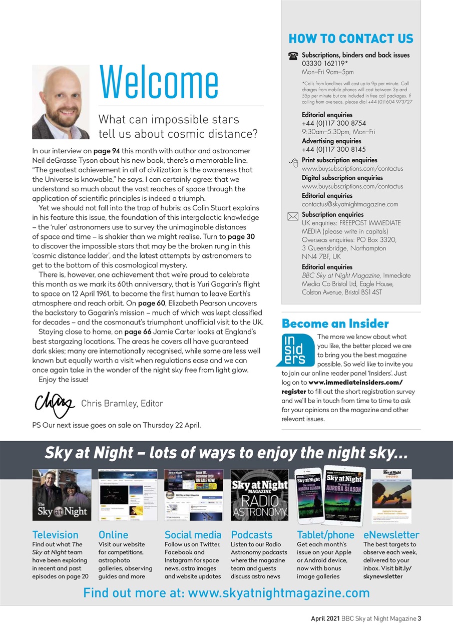 BBC Sky at Night Magazine Preview Pages