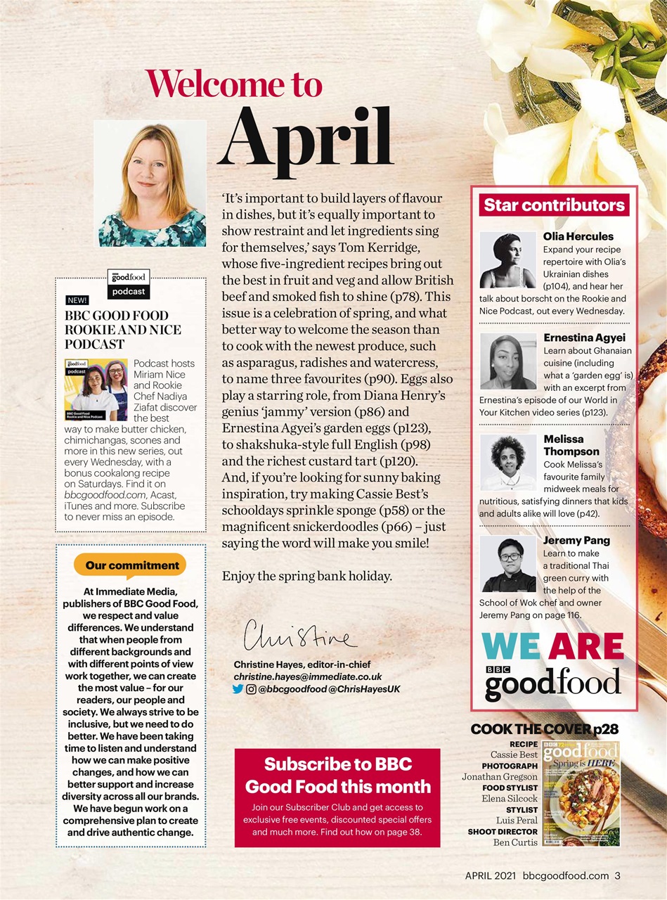 Good Food Magazine Preview Pages