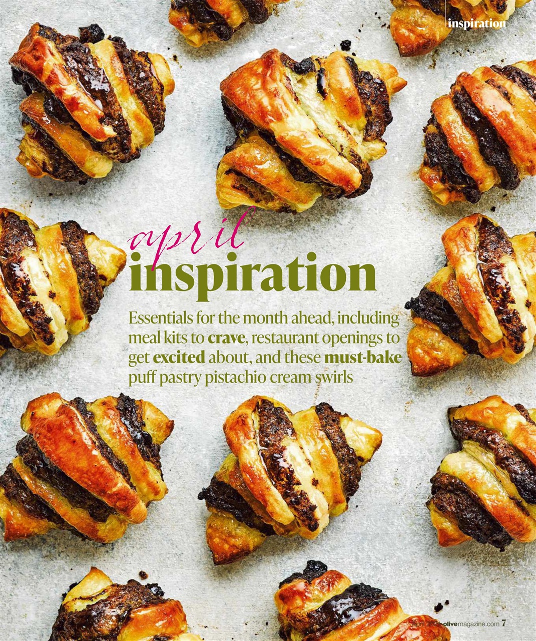 Olive Magazine Preview Pages