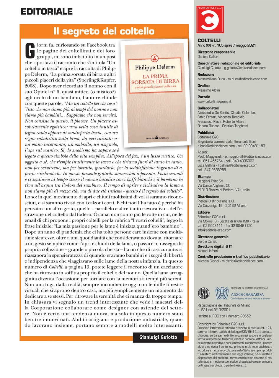 COLTELLI Preview Pages