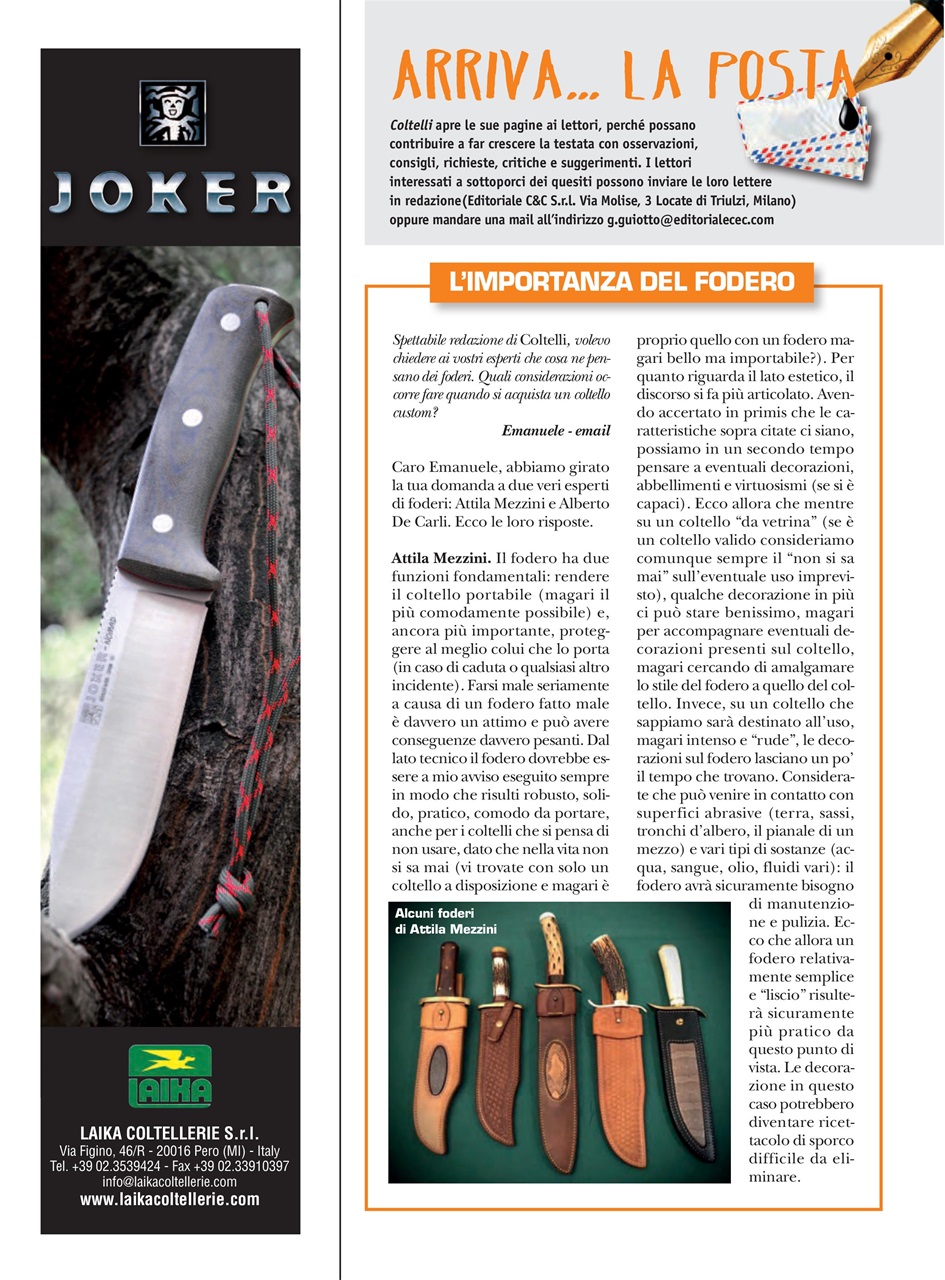 COLTELLI Preview Pages