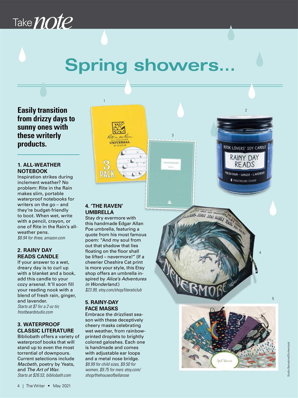 The Writer Preview Pages