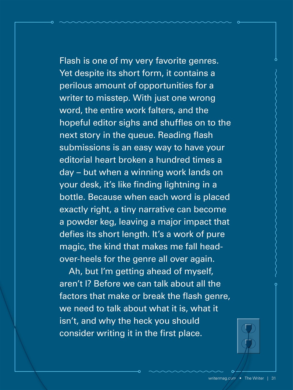 The Writer Preview Pages