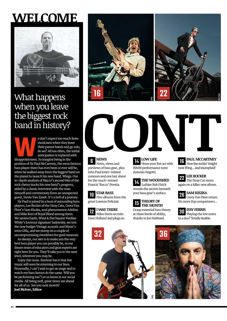 Bass Player UK Preview Pages