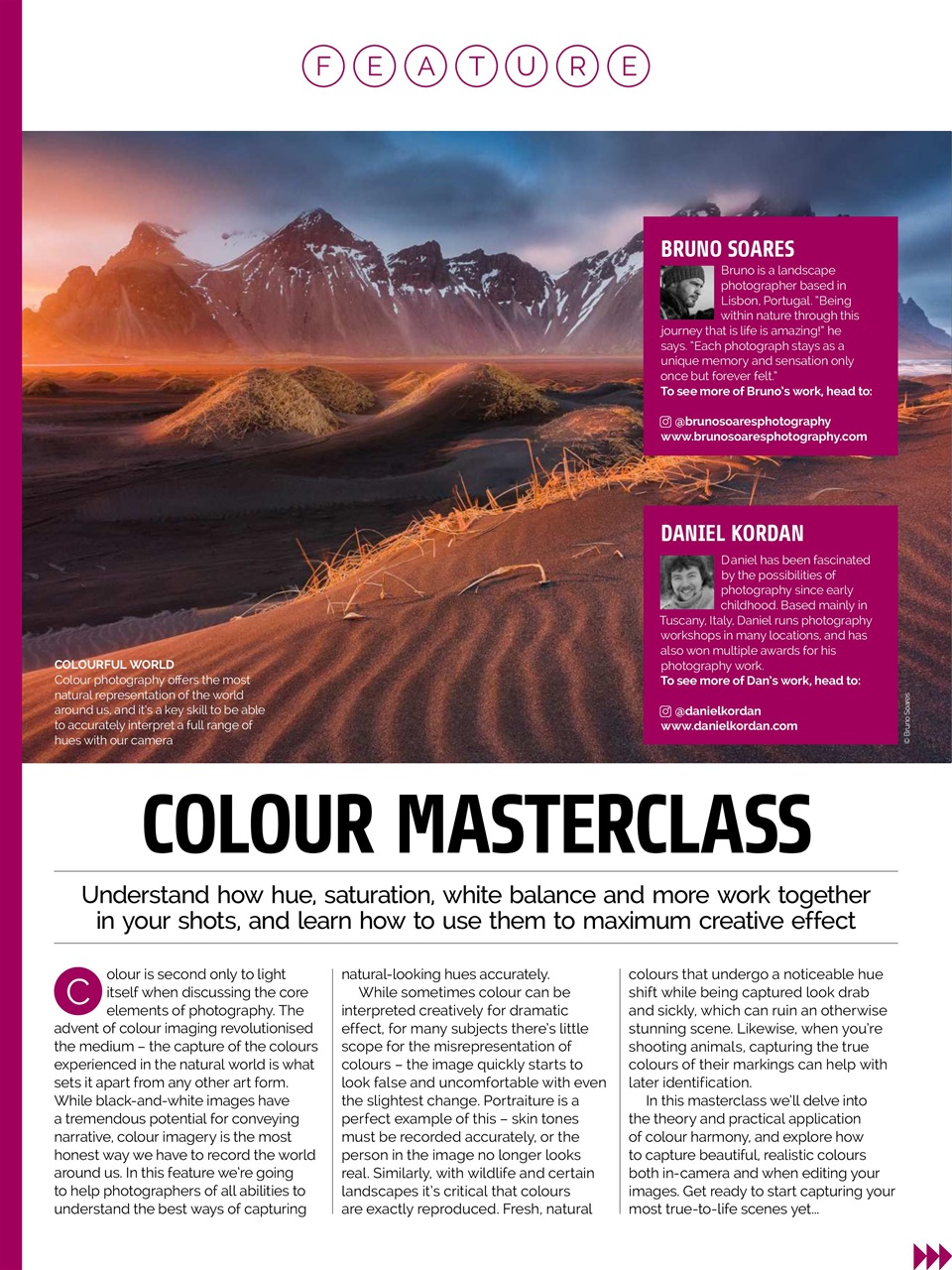 Photography Week Preview Pages