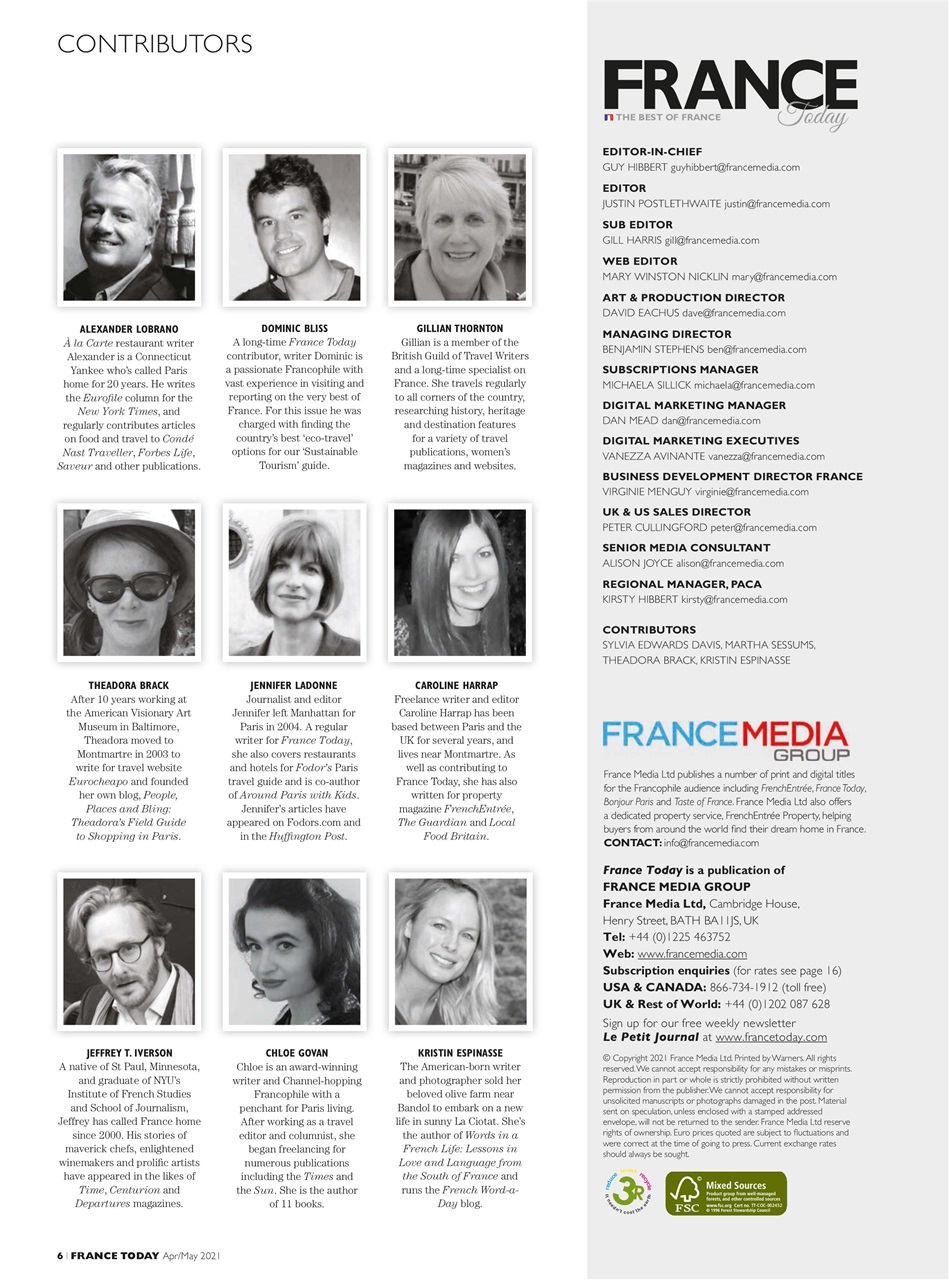 France Today Preview Pages