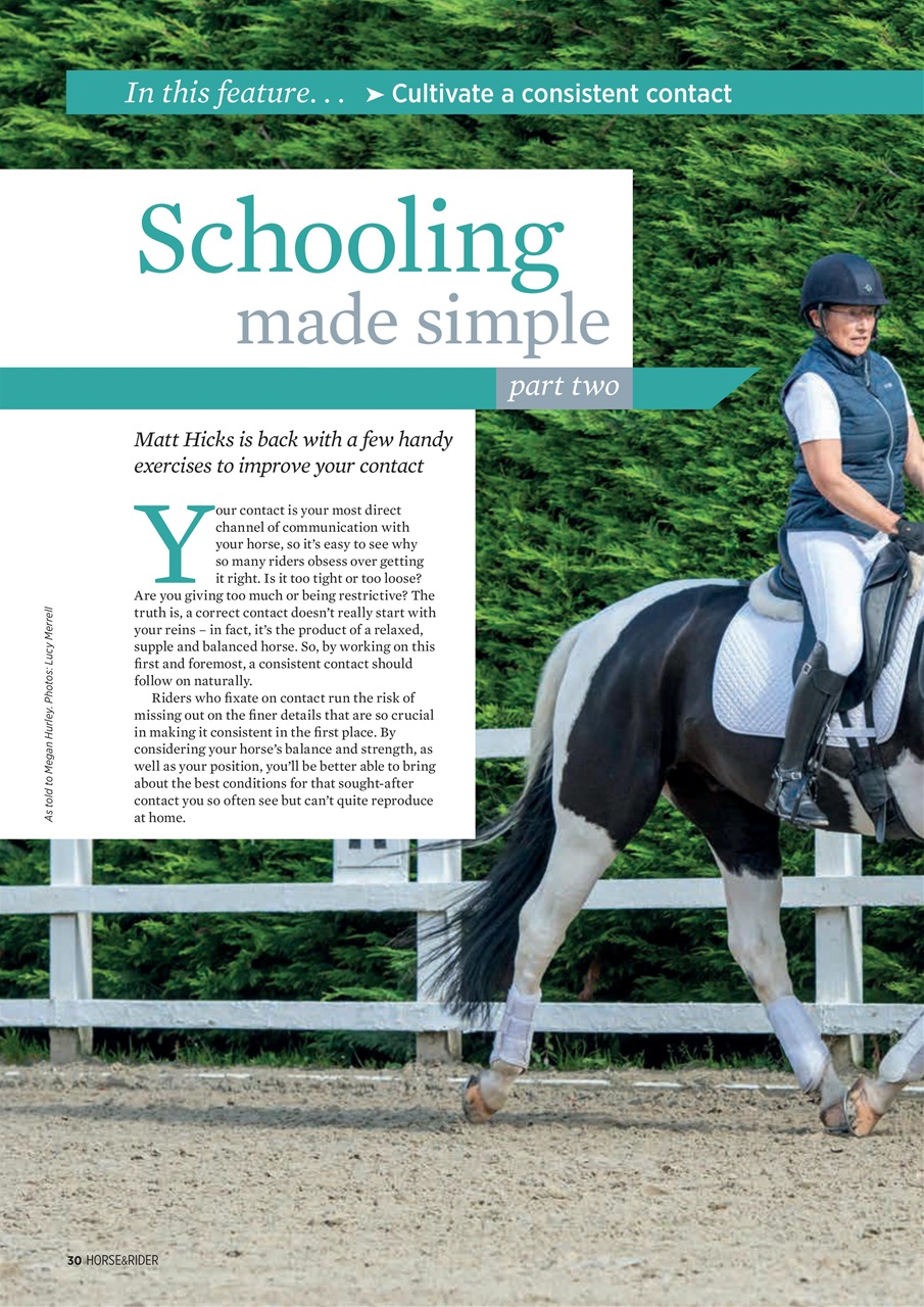 Horse&Rider Magazine - UK equestrian magazine for Horse and Rider Preview Pages