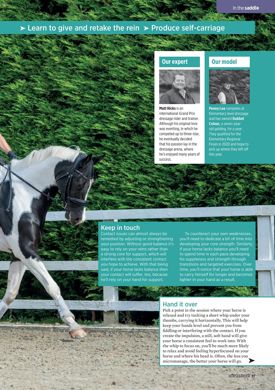 Horse&Rider Magazine - UK equestrian magazine for Horse and Rider Preview Pages