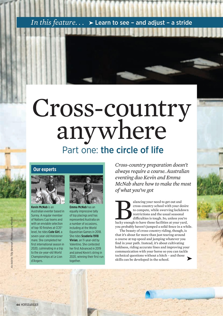 Horse&Rider Magazine - UK equestrian magazine for Horse and Rider Preview Pages