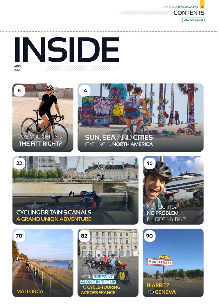BIKE Magazine Preview Pages