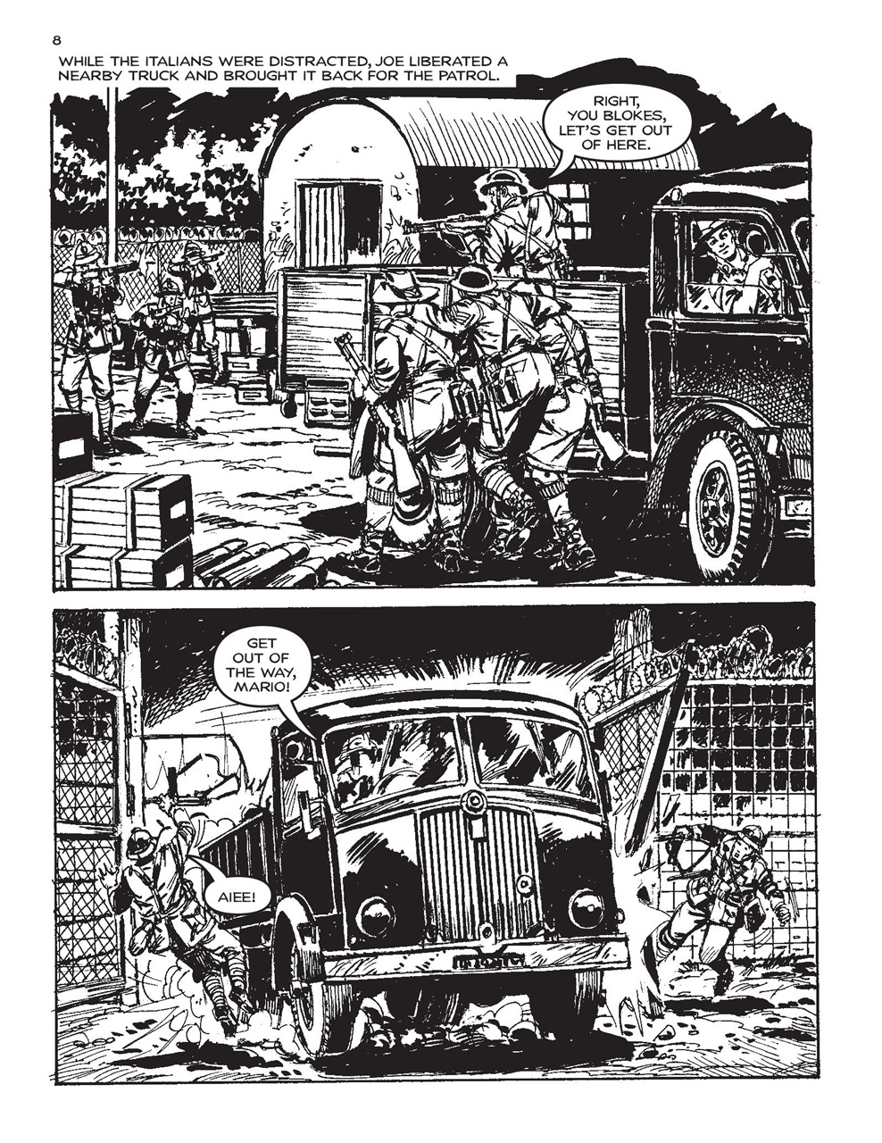Commando Preview Pages