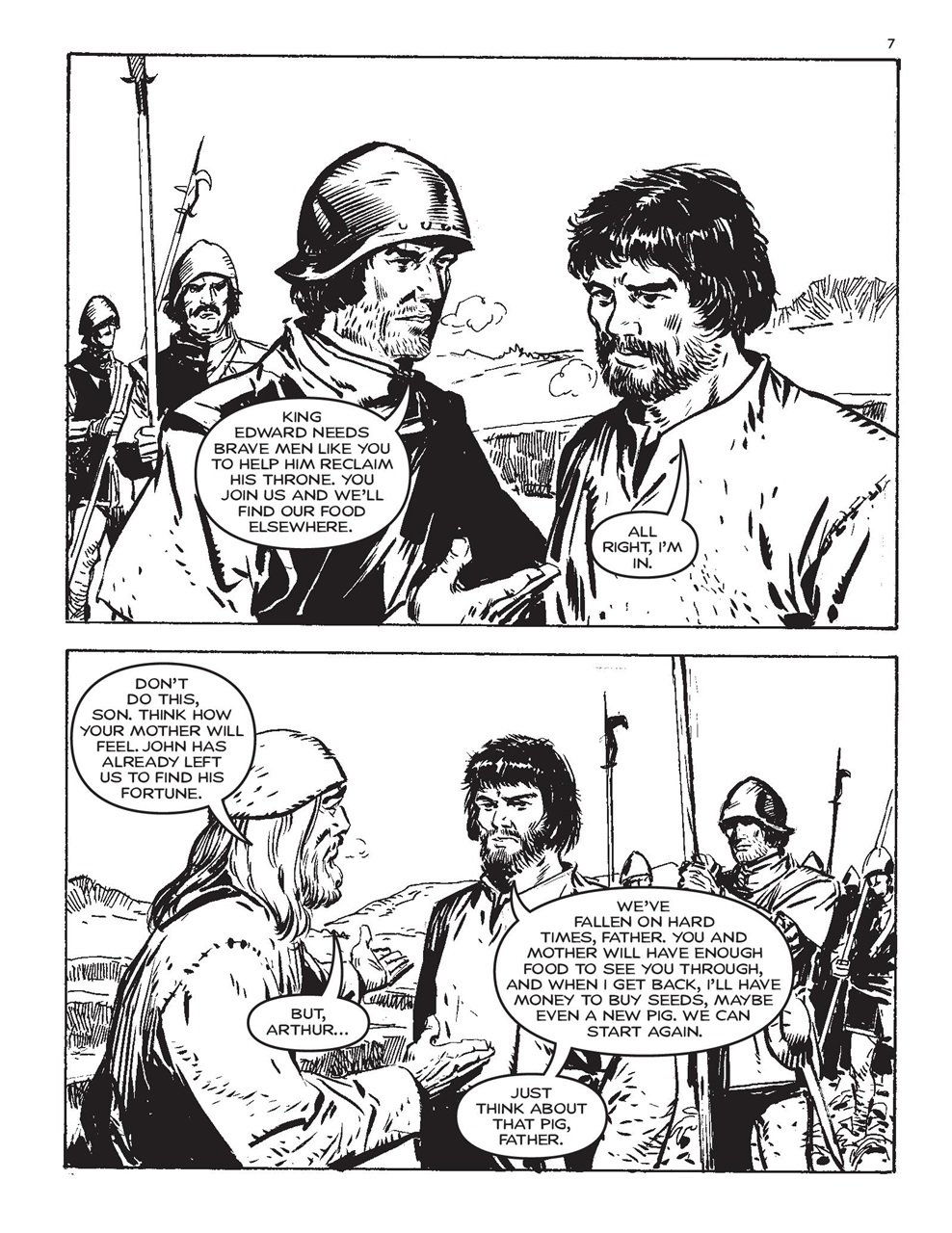 Commando Preview Pages