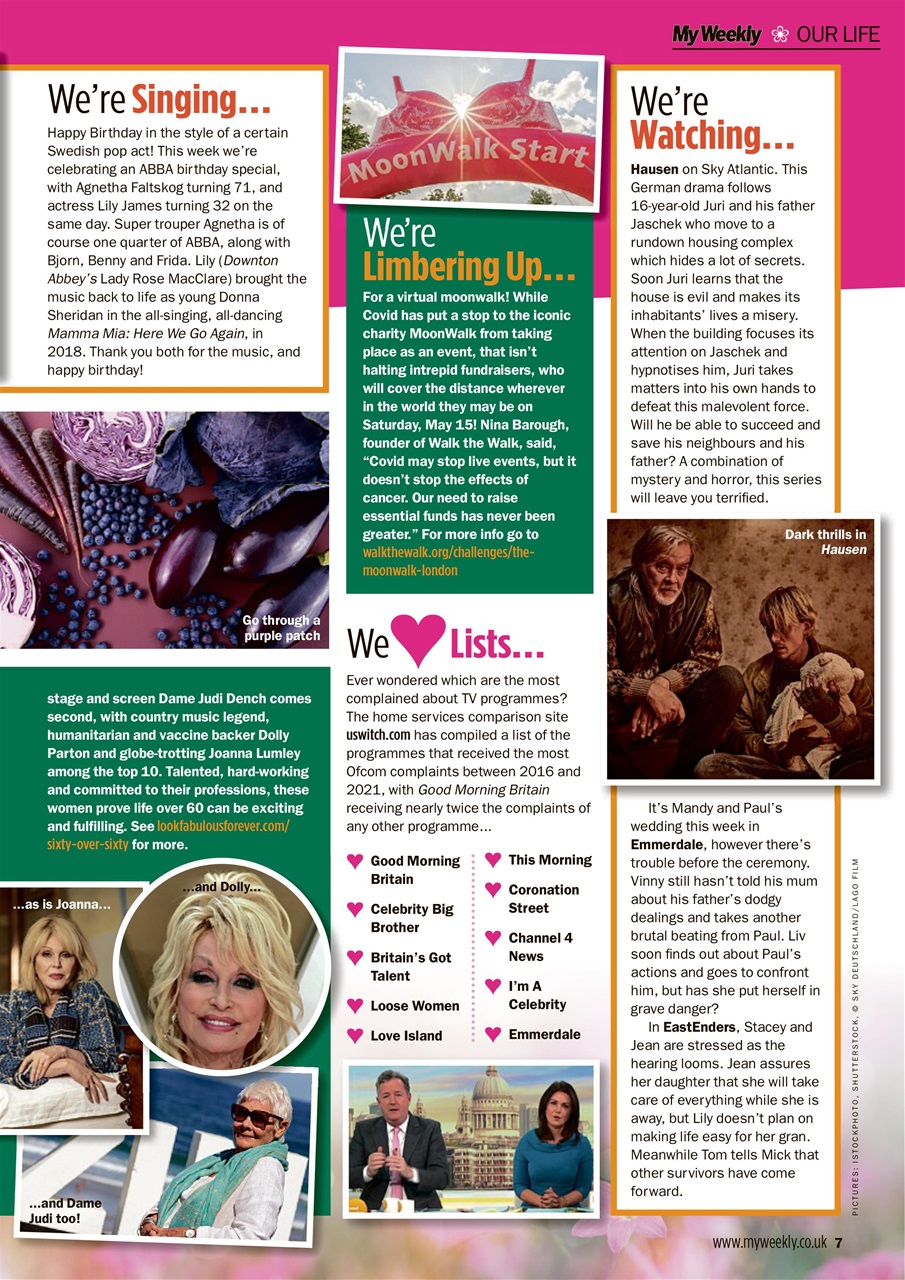 My Weekly Preview Pages