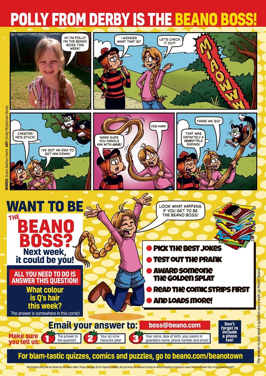 Beano Preview Pages