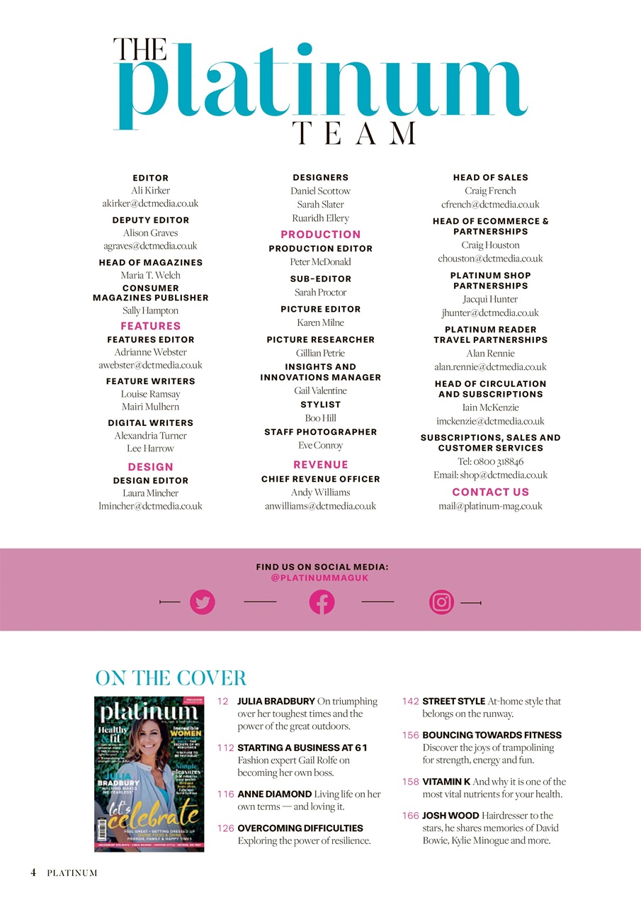 Platinum Preview Pages