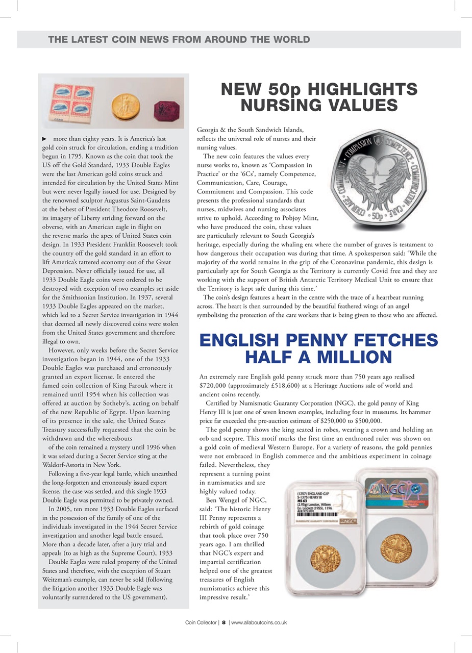 Coin Collector Preview Pages