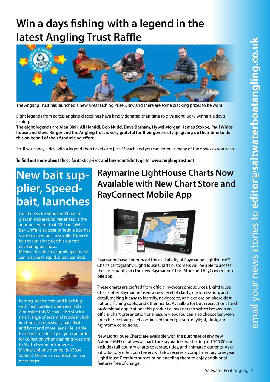 Saltwater Boat Angling Preview Pages