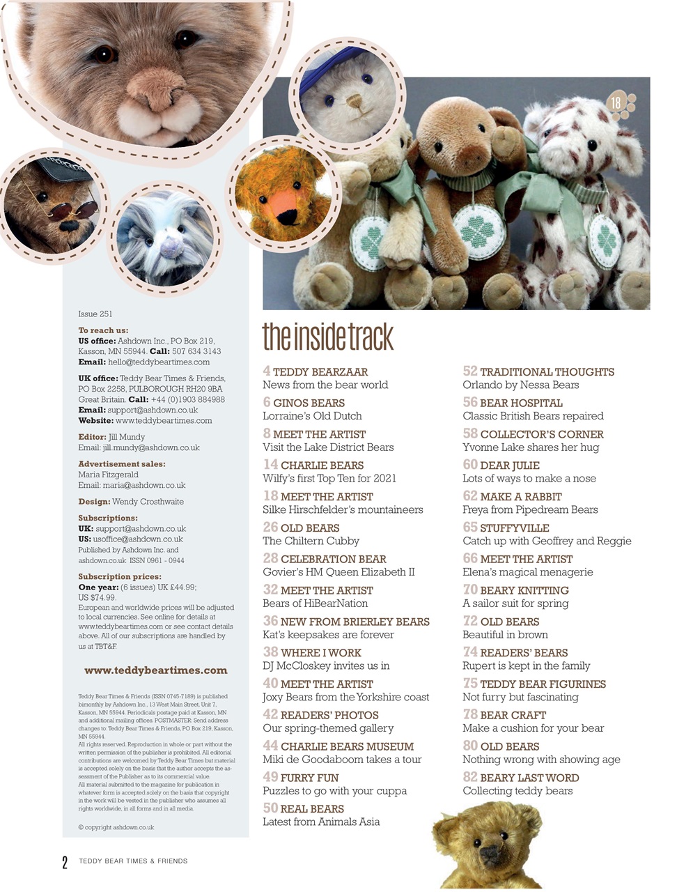 Teddy Bear Times Preview Pages