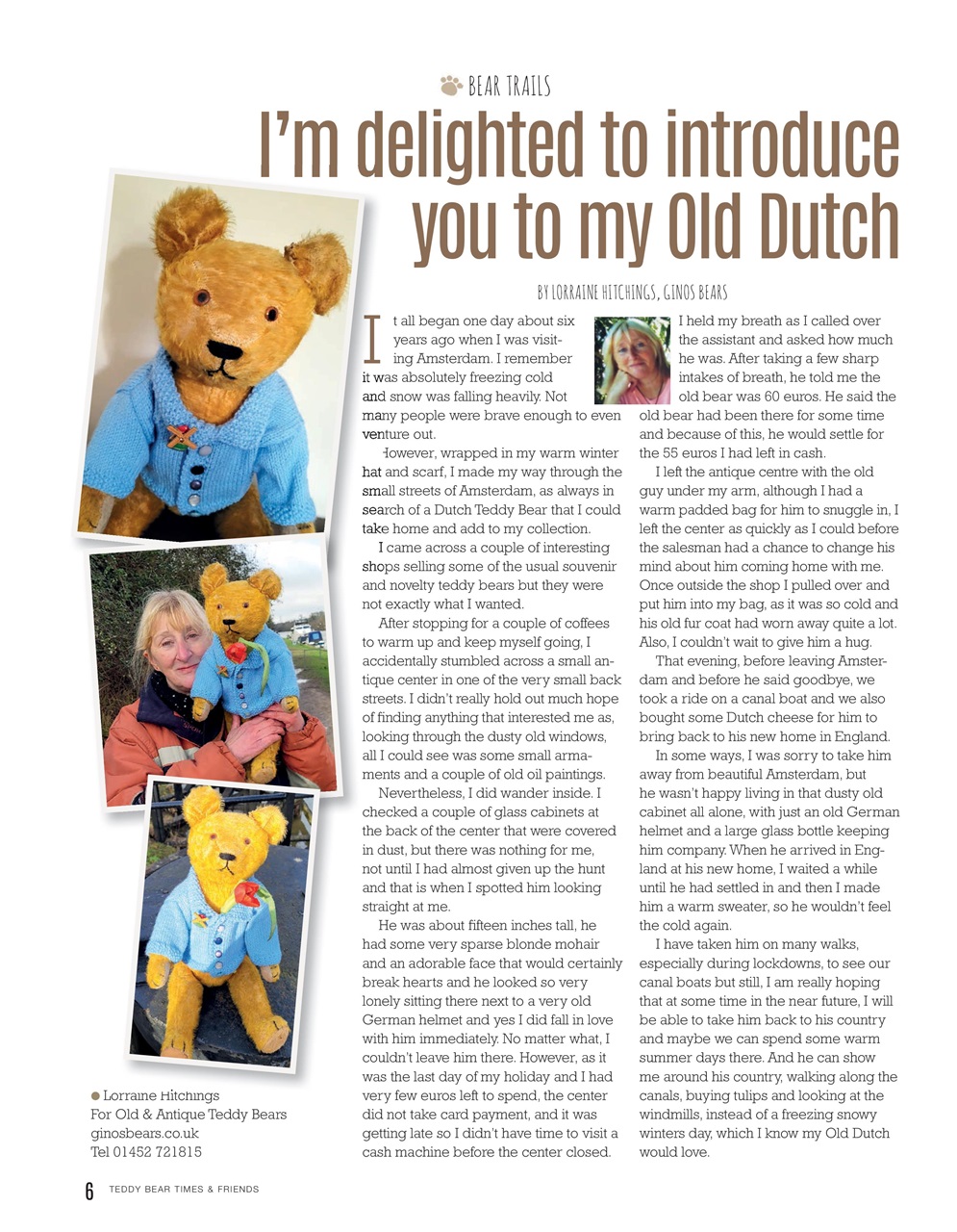 Teddy Bear Times Preview Pages