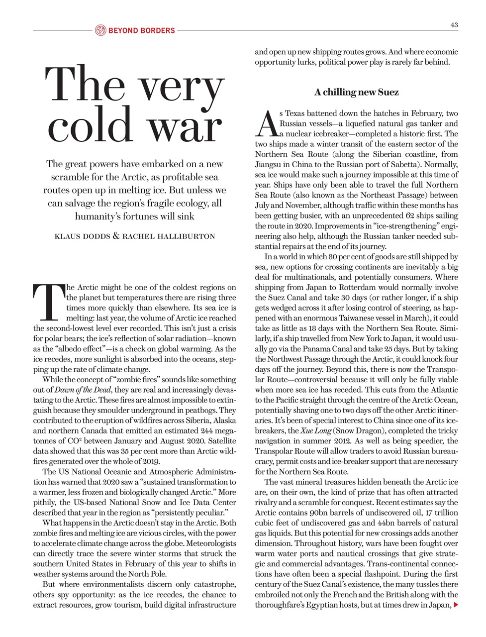 Prospect Magazine Preview Pages