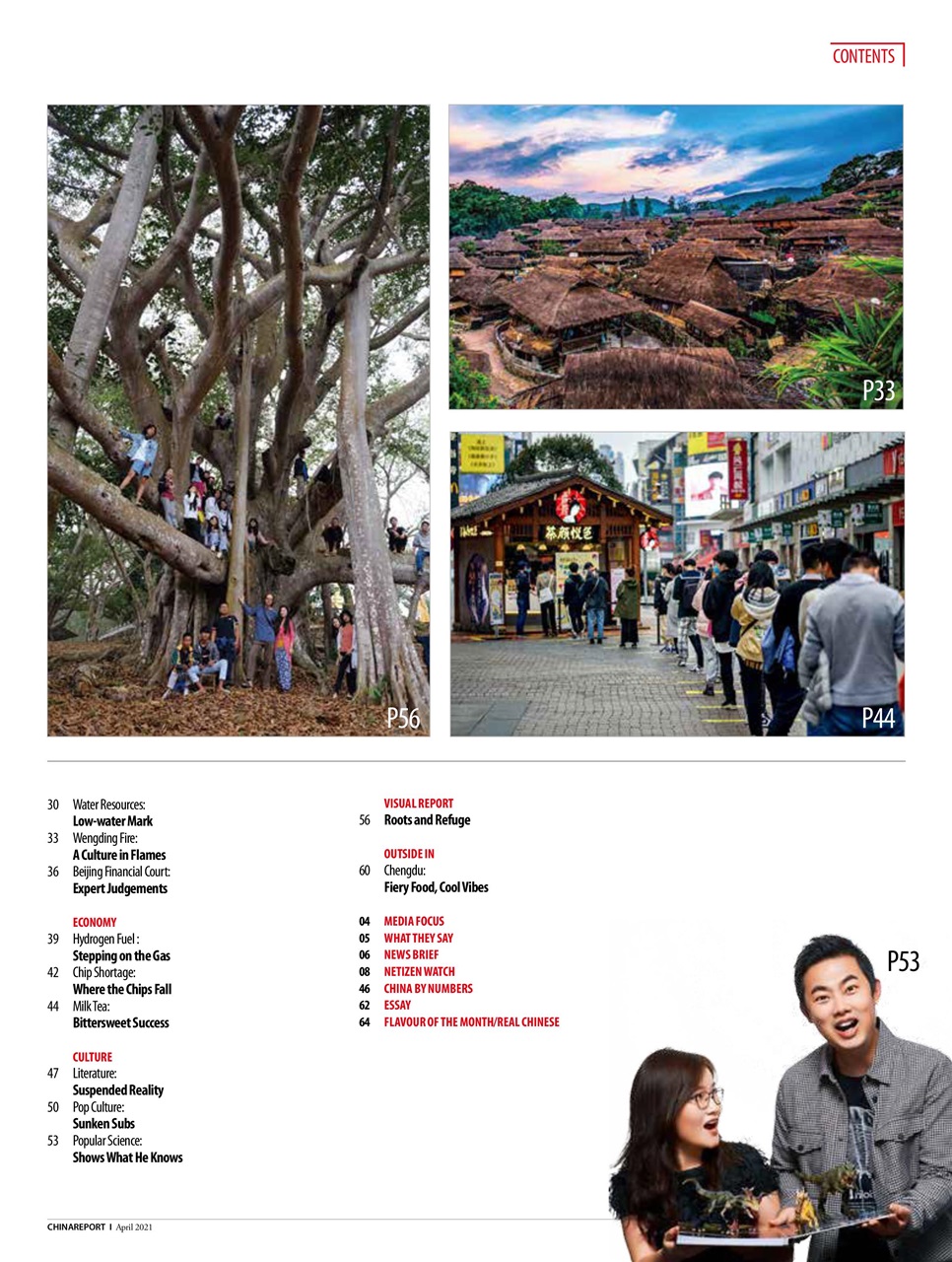 China Report Preview Pages