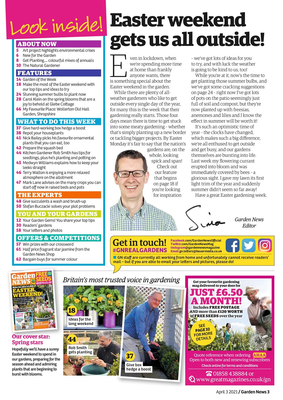 Garden News Preview Pages
