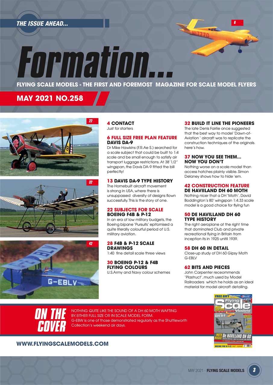 Radio Control Model Flyer Preview Pages