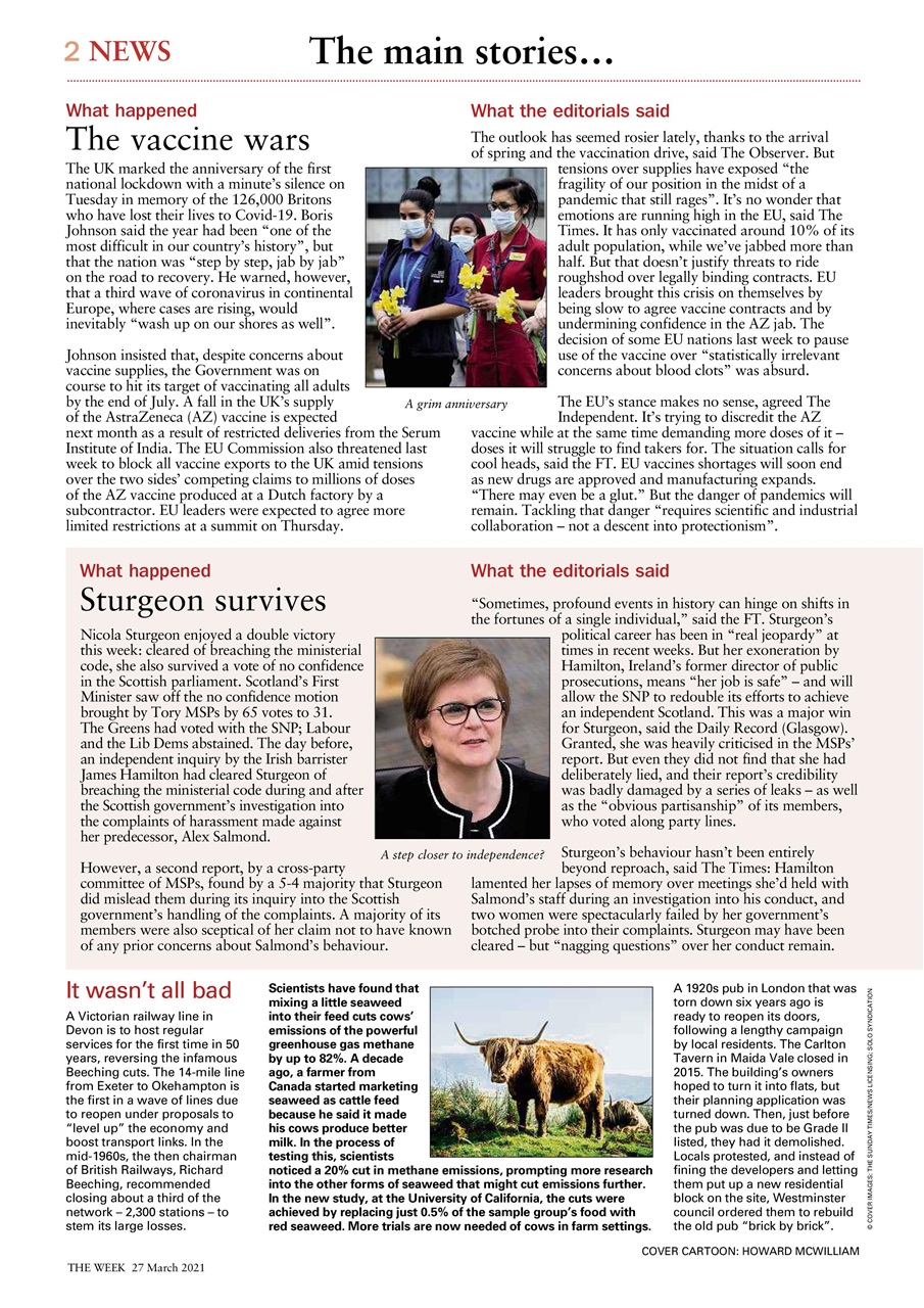 The Week Preview Pages