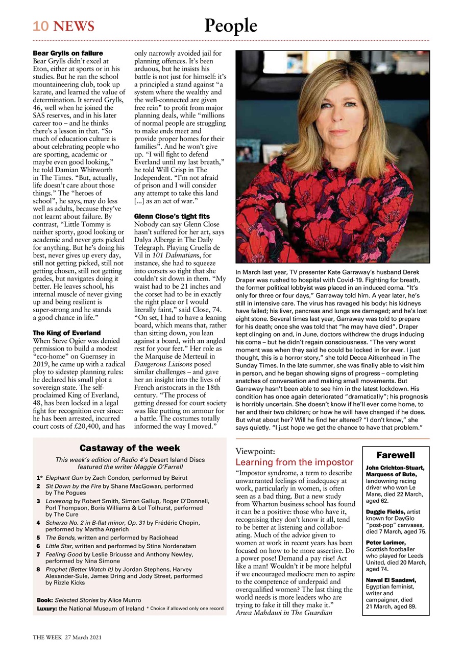 The Week Preview Pages