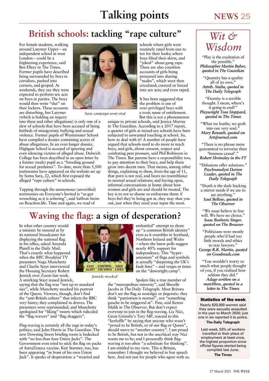 The Week Preview Pages