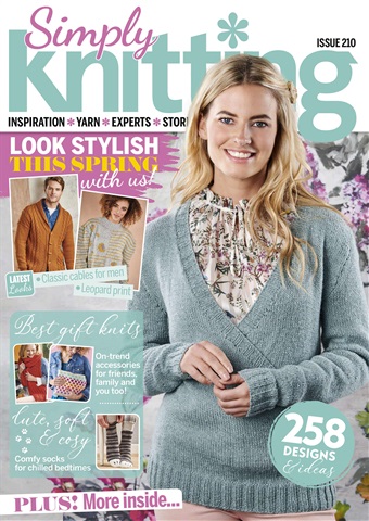 Simply Knitting issue May-21