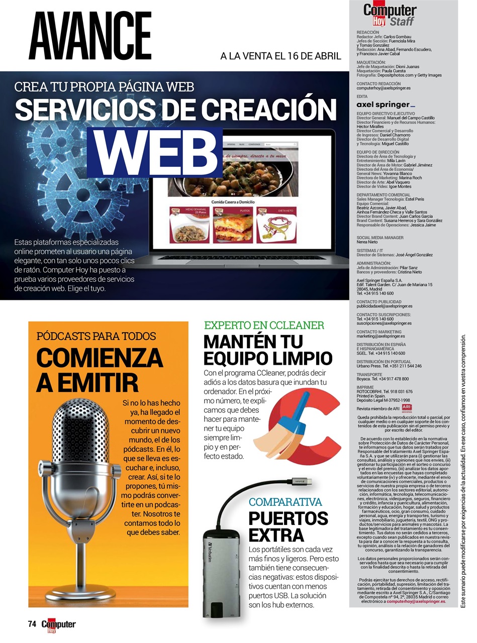 Computer Hoy Preview Pages