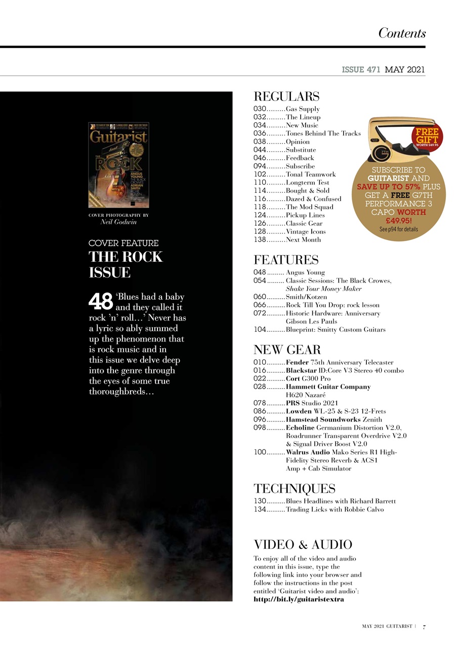 Guitarist Preview Pages