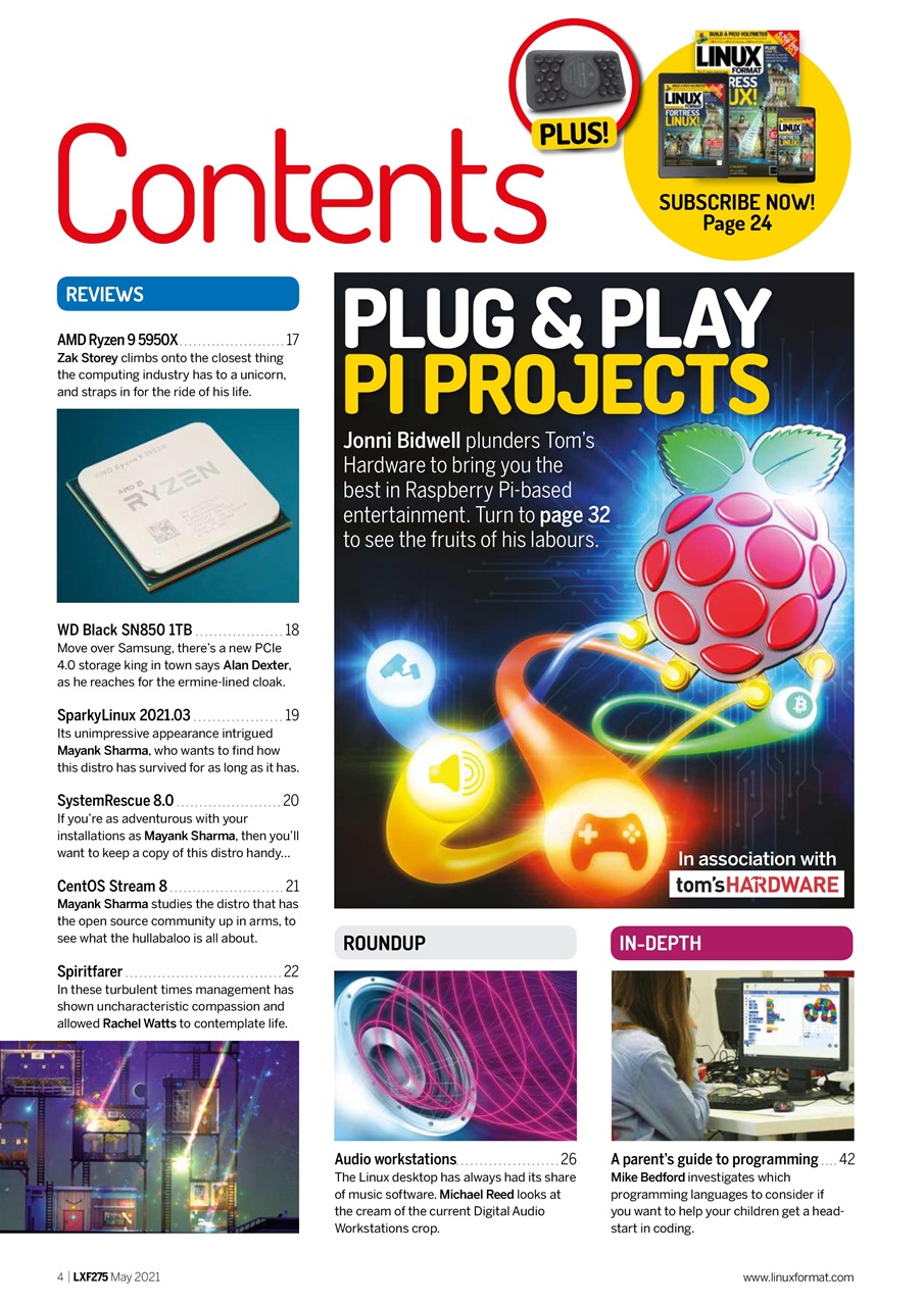 Linux Format Preview Pages